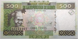 Guinée - 500 Francs Guinéens - 2017 - PICK 47b - NEUF - Guinea