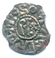 BOSONE RE DI PROVENZA VICERE DI PAVIA DENARO 879 - 887 MONETA LONGOBARDA - Feudal Coins