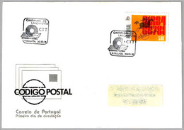 CODIGO POSTAL - POSTAL CODE. FDC Ponta Delgada 1978 - Zipcode