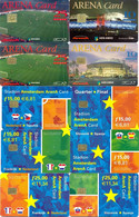 ARENA CARD :  FOOTBALL 10 Cards - Zu Identifizieren