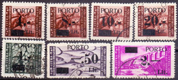 SLOVENIA - TRIESTE - ZONE B - PORTO Sa. 1/7AIII - Used - 1946 - Segnatasse