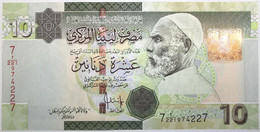 Libye - 10 Dinars - 2009 - PICK 73 - NEUF - Libye