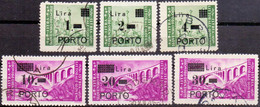 SLOVENIA - TRIESTE - ZONE B - PORTO Sa. 8/13 - Used - 1946 - Impuestos