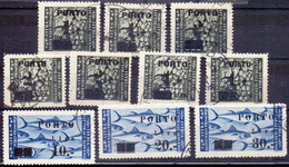 SLOVENIA - TRIESTE - ZONE B - PORTO Sa. 14/19++ - Used - 1946 - Taxe