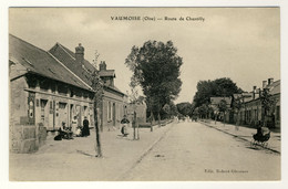 Vaumoise  -  Route De Chantilly  -  Belle Animation .... Année 1914 - Vaumoise