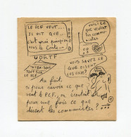 Delcampe - !!! TRACT DE PROPAGANDE DU PCF DE 1974, SOUS FORME DE BD HUMORISTIQUE - Documents Historiques