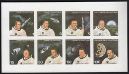 Equatorial Guinea 1978 / Space / American Astronauts / Apollo, Gemini Mercury / Conrad, Armstrong... / Mi 1411-1418 MNH - América Del Norte