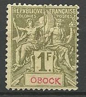 OBOCK N° 44 NEUF* LEGERE TRACE DE CHARNIERE  / MH - Unused Stamps