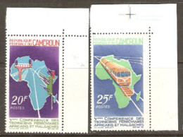 Cameroun 1967  SG  452-3  Railway Conference   Unmounted Mint - Cameroon (1960-...)