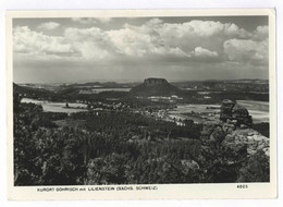 Kurort Gohrisch Mit Lilienstein (Sächs. Schweiz) Gel. 1970 Postkarte - Gohrisch