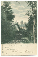 Zahnradbahn Und Drachenburg Gruss Vom Rhein 1899 HONNEF Nach London - Bad Honnef