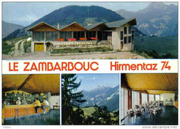 Carte Postale 74. Hirmentaz-Bellevaux  "Le Zambarbouc" Trés Beau Plan - Bellevaux