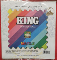 FOGLI KING SAN MARINO 2019 QUARTINE - Ohne Zuordnung