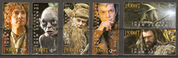 New Zealand 2012 MiNr. 2977 - 2982 Neuseeland CINEMA HOBBIT J. R. R. Tolkien  6V  MNH** 13,00 € - Neufs