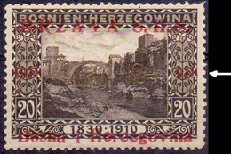 YUGOSLAVIA - SHS BOSNIA - ERROR OVPT. " .918 " - Mi. 4 - *MLH - 1919 - Otros & Sin Clasificación