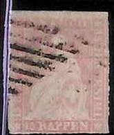 94986bA - SWITZERLAND - STAMP - ZM  # 24D Blue Thread  -   Fine USED - Gebraucht