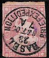 94986eD - SWITZERLAND - STAMP - ZM  # 24 Not Sure Of Thread Colour -  Fine USED - Gebraucht