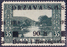 YUGOSLAVIA - SHS BOSNIA - ERROR  DOUBLE  OVPT.  - Mi. 12 - (o) - 1919 - Otros & Sin Clasificación