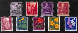 94986eM - SWITZERLAND - STAMP - 1959 Complete Year Set (NO S/s) Mint MNH - Gebraucht