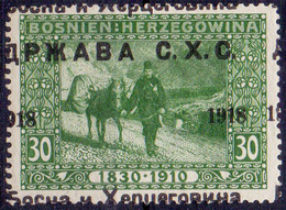 YUGOSLAVIA - SHS BOSNIA - ERROR MOVED  OVPT. - Mi. 6 - **MNH - 1919 - Autres & Non Classés