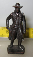 JASSE JAMES KINDER METAL RETRO REAR BASE: R MADE IN ITALY Ferrero - Figurines En Métal