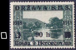 YUGOSLAVIA - SHS BOSNIA - ERROR  OVPT.  - Mi. 12 - *MLH - 1919 - Otros & Sin Clasificación