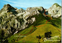 4550 - Salzburg - Heinrich Hackelhütte Söldenhütte Am Tennengebirge , Eiskogel , Napf , Tauerkogel - Nicht Gelaufen - Werfen
