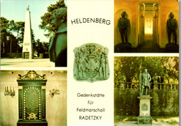 4666 - Niederösterreich - Klein Wetzdorf , Heldenberg , Gedenkstätte Feldmarschall Radetzky , Mausoleum , Obelisk , Gruf - Hollabrunn