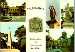 4667 - Niederösterreich - Klein Wetzdorf , Heldenberg , Gedenkstätte Feldmarschall Radetzky , Säulenhaus , Mausoleum , S - Hollabrunn