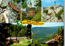 4918  - Steiermark , Teichalm , Hochlantsch , Bärenschützklamm , Wallfahrtskirche , Hochlantschgipfel , Gasthaus Zum Gut - Weiz