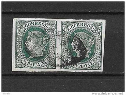 LOTE 2174 B ///  (C090) ANTILLAS 1864   EDIFIL Nº10 EN PAREJA  ¡¡¡ OFERTA - LIQUIDATION !!! JE LIQUIDE !!! - Otros & Sin Clasificación