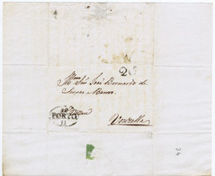 Cx19 D10) Portugal Préfilatélico 1824 PORTO  > VOUZELA João Bernardo De Seixas E Barros - ...-1853 Prephilately