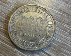 100 Francs Gabon 1972 En L Etat Sur Les Photos - Gabon