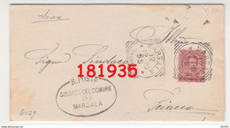 Cover Lettera Umberto  -Tondo Riquadrato-viaggiata Italy Italia - Andere & Zonder Classificatie