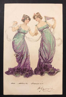 Cartolina Donne In Costume D'epoca  VIAGGIATA 1901 COD. C.819 - Empfänge