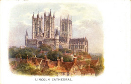 LINCS - LINCOLN - CATHEDRAL - EARLY VIGNETTE  Li496 - Lincoln