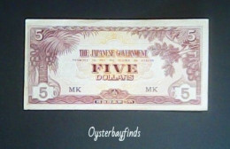 Malaya 1942: Japanese Occupation 5 Dollars #1 - Maleisië