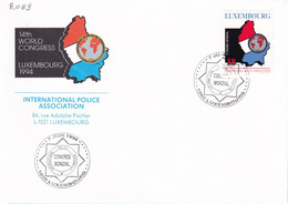 Luxembourg - Congrès Mondial Internat. Police Association (8.089) - Covers & Documents