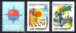 DOMINICAINE. PA 407-9 De 1982. Tourisme En Amérique Latine. - Autres & Non Classés