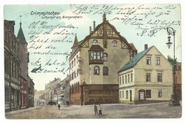 Crimmitschau Lutherhof Am Bismarckhain 1906 Nach Italien - Crimmitschau