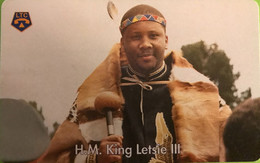 LESOTHO  -   Phonecard  -  H.M. King Letsie III  -  M 30 - Lesoto