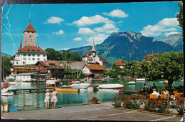 Zwitserland - Spiez Am Thunersee Mit Schloss Und Sigriswilergrat - 8402 - Sigriswil