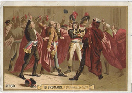 Fiche Illustrée - Coup D' Etat De BONAPARTE - 18 Brumaire - 10 Novembre 1799 - - Geschichte
