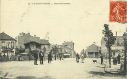 ILE SAINT DENIS (Seine Saint Denis) - Place Des Javeaux. N° 15 - L'Ile Saint Denis