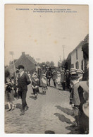 CPA Hainaut Chièvres Huissignies Belgique Belgie Fête Patriotique Septembre 1902 Groupe 3 Jeunes Filles éditeur Desaix - Chievres