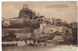 L100H401 - Environs De Brioude - 83Ruines Du Château De Laroche - Brioude
