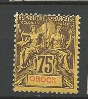 OBOCK N° 43 NEUF* TRACE DE CHARNIERE  / MH - Unused Stamps