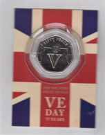 Isle Of Man - 50p Coin - VE Day Uncirculated 2020 In Pack - Île De  Man