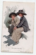 Harrison Fisher : "The Laugh Is On You" // Old Postcard - Fisher, Harrison