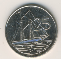 CAYMAN ISLANDS 2013: 25 Cents, KM 134 - Caimán (Islas)